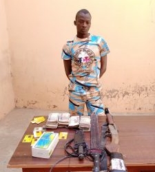 Suspected kidnapper, Mohammed Alo.