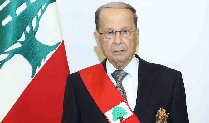 Lebanese President Michel Aoun