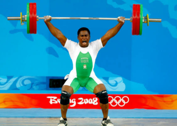 Nigerian Weightlifter