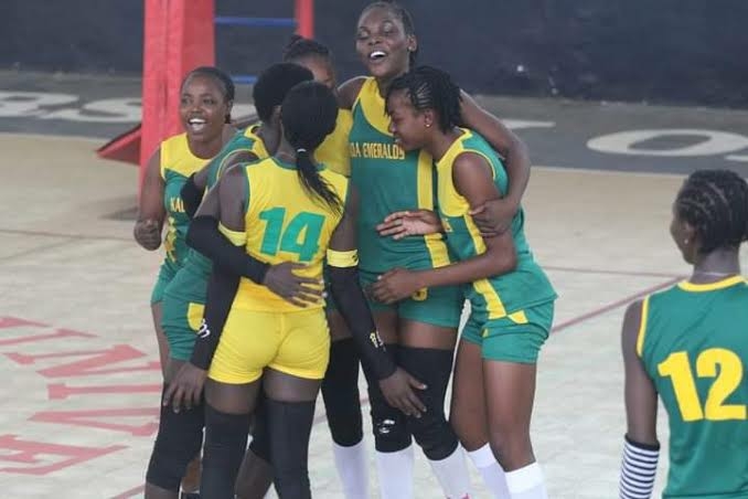The Kada Emeralds female volleyball team of Kaduna