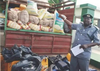 Nigeria Customs Service, intercepts contraband