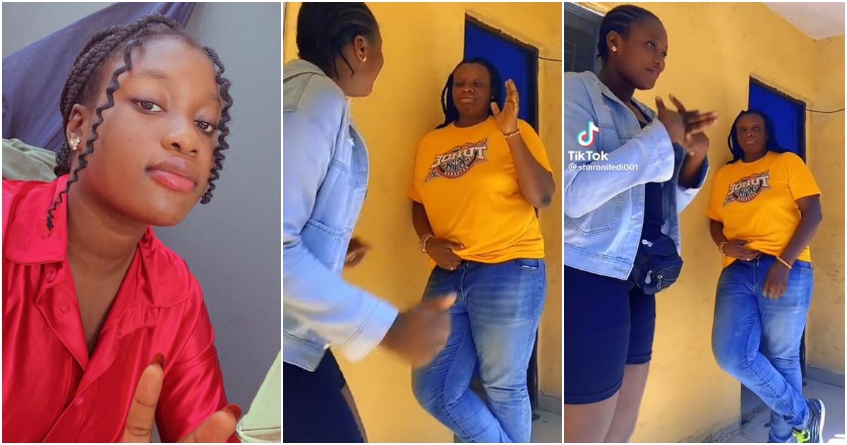Tongues wag as teen actress, Ifedi Sharon shows off mother in new video