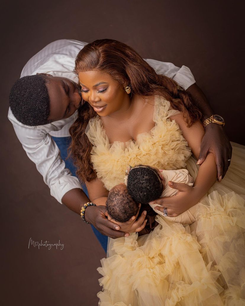 Happy 41 days to us – Seyi Edun and Adeniyi Johnson share fresh photos with their twins – ENTERTAINMENT — WITHIN NIGERIA