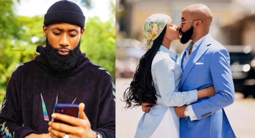 We don’t need to see this, just… – BBNaija’s Tochi knocks Banky W over PDA photos to dispel cheating scandal