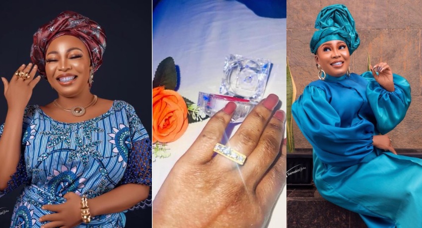 Actress, Bimpe Akintunde ‘Wasila Coded’ gets engaged, discloses they met on social media