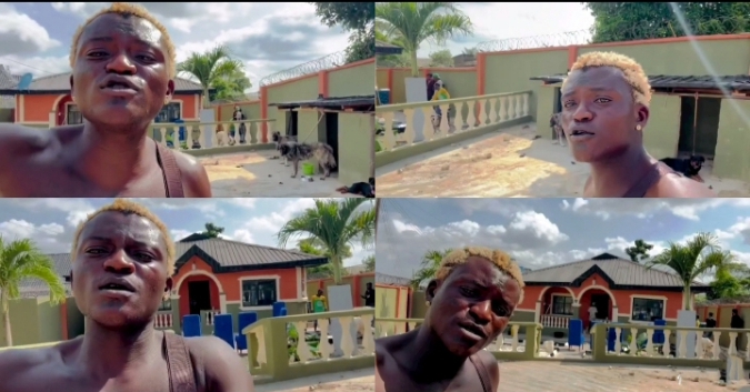 Singer Portable shows off his bungalow ahead of Salla celebration