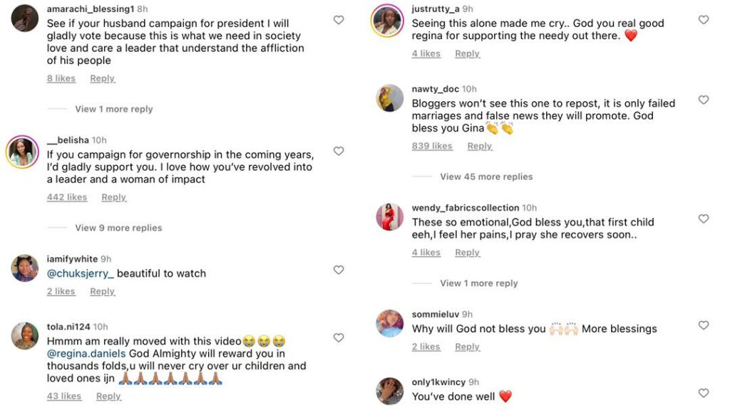 Boss Lady Moves; Regina Daniels melts hearts as the 'Senator wife' embarks on grassroot charity