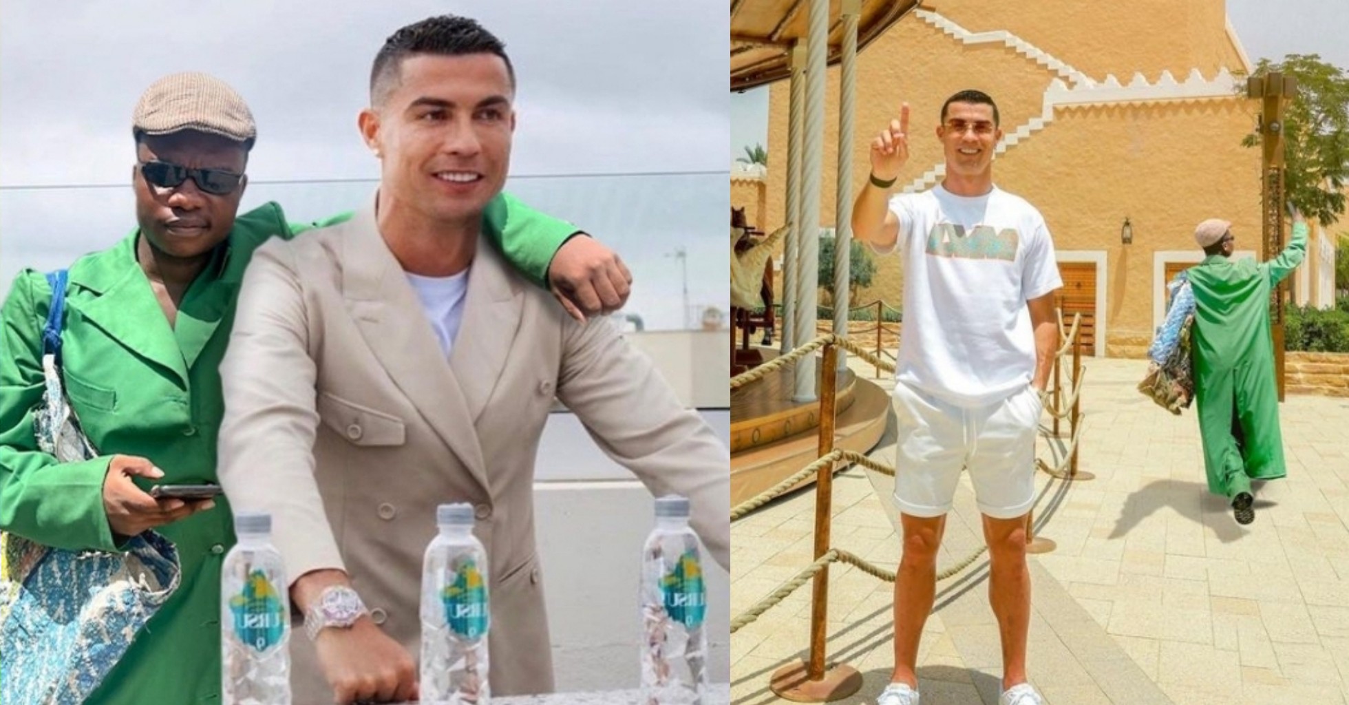 Skitmaker Funnybros causes a stir online as he merges self with Ronaldo