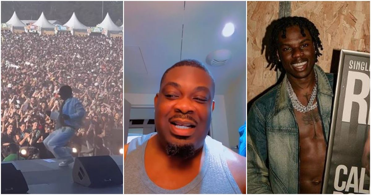 “My investment” – Don Jazzy narrates how he used Rema to woo white lady in France -VIDEO