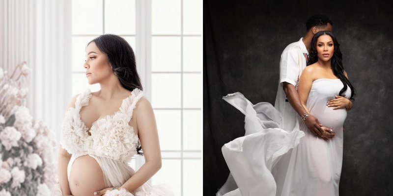 BBNaija Maria melts hearts as she shares maternity shoot