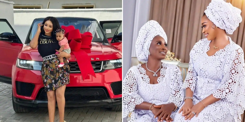 Yetunde Barnabas surprises mother with a car for her birthday