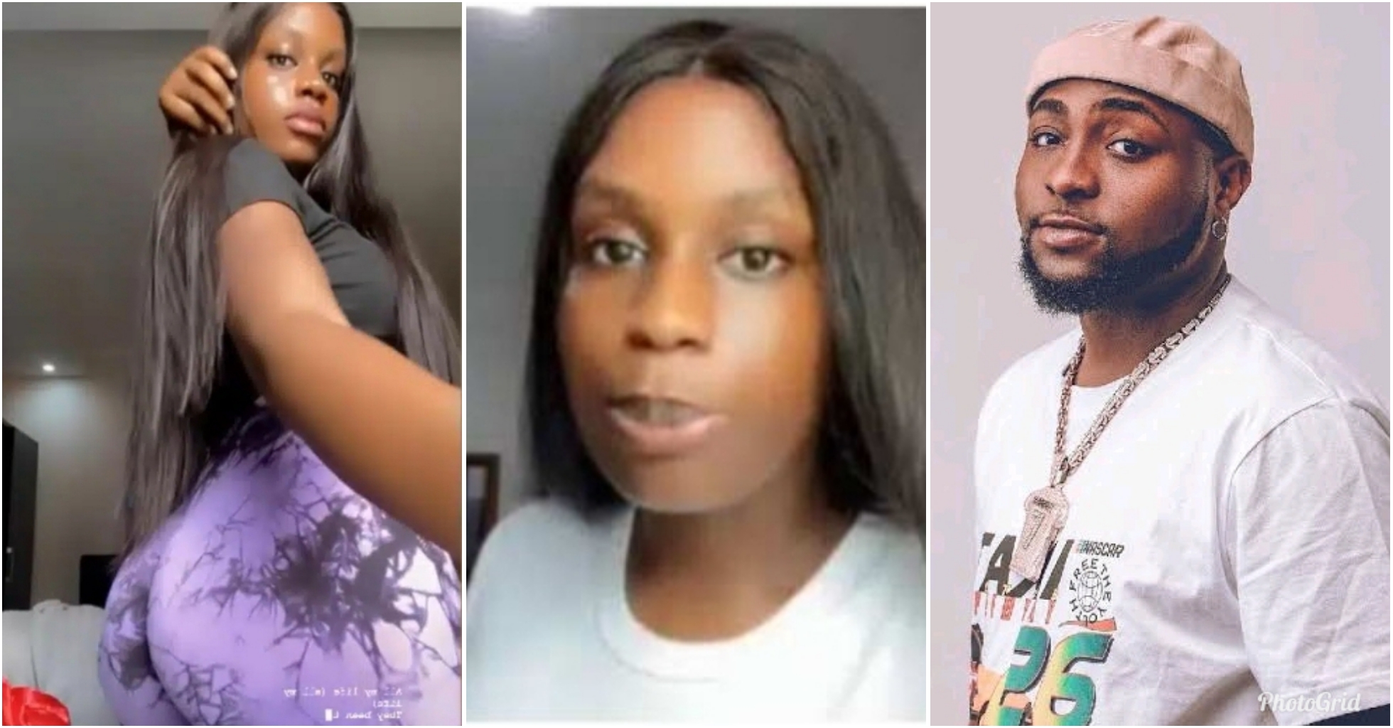 “Leave me alone” — Nigerian Lady who accused Davido of impregnating her fumes amidst backlash