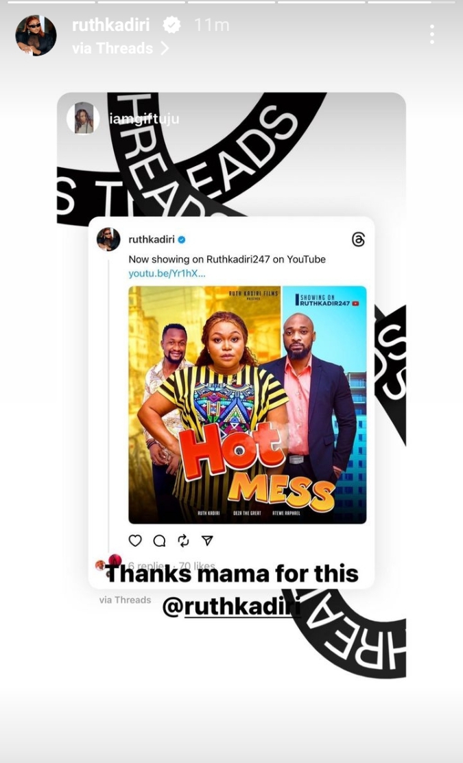 Ebuka, Ruth Kadiri, Mr Macaroni, other Nigerian celebrities join new social media app, Threads