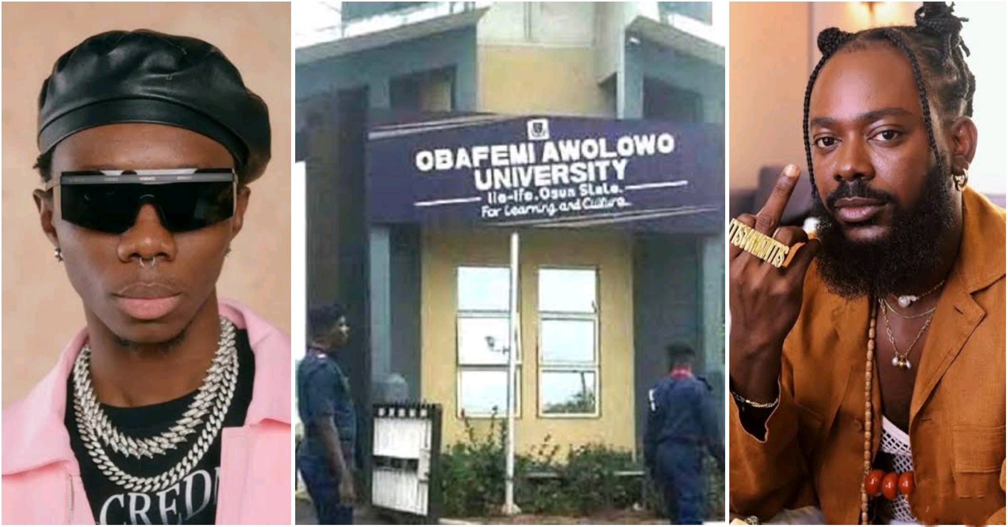 Blaqbonez apologises to Adekunle Gold for what happened at OAU 8 years ago