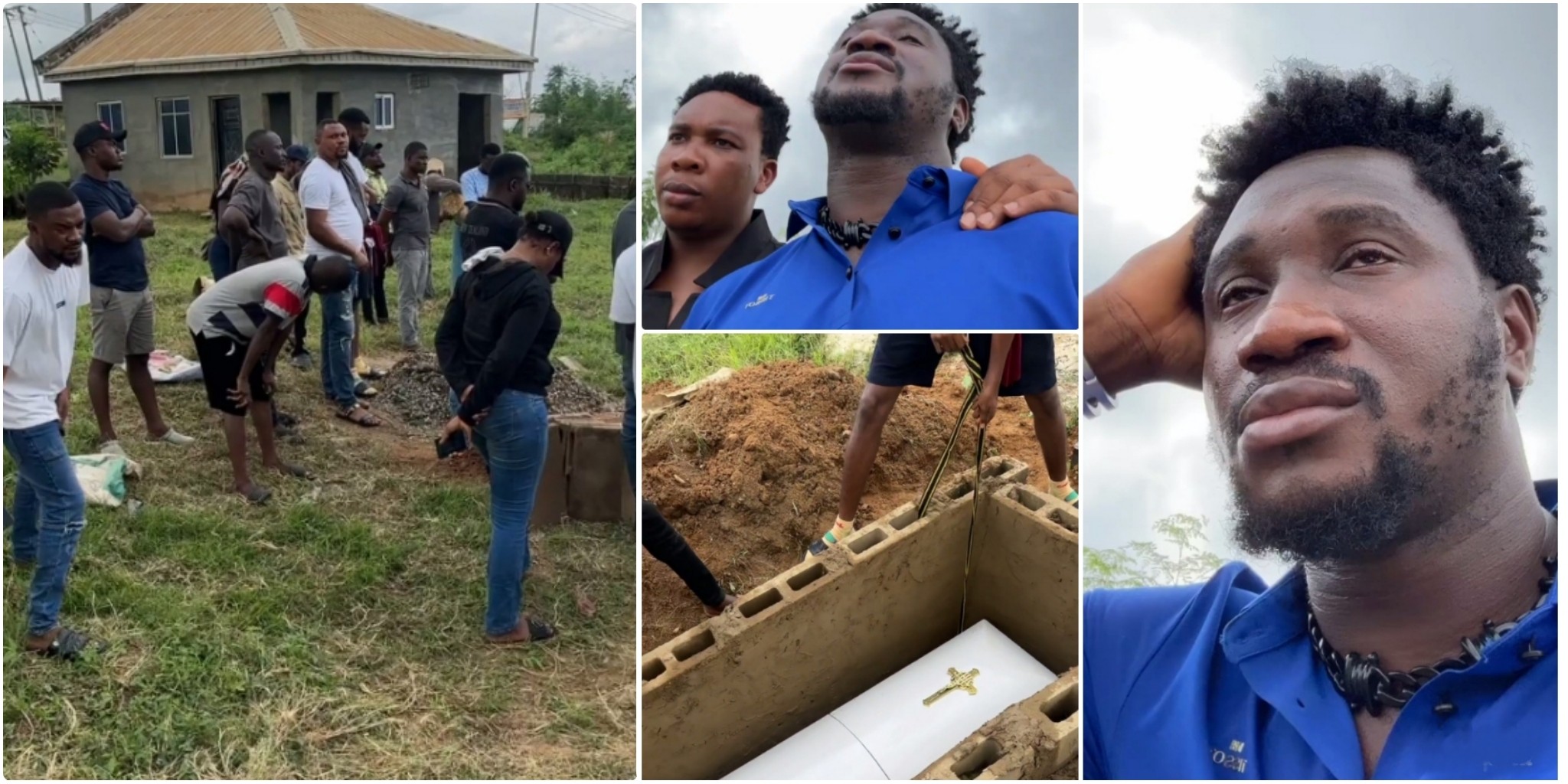 Tears as Skitmaker Nasboi buries his 20-year-old brother