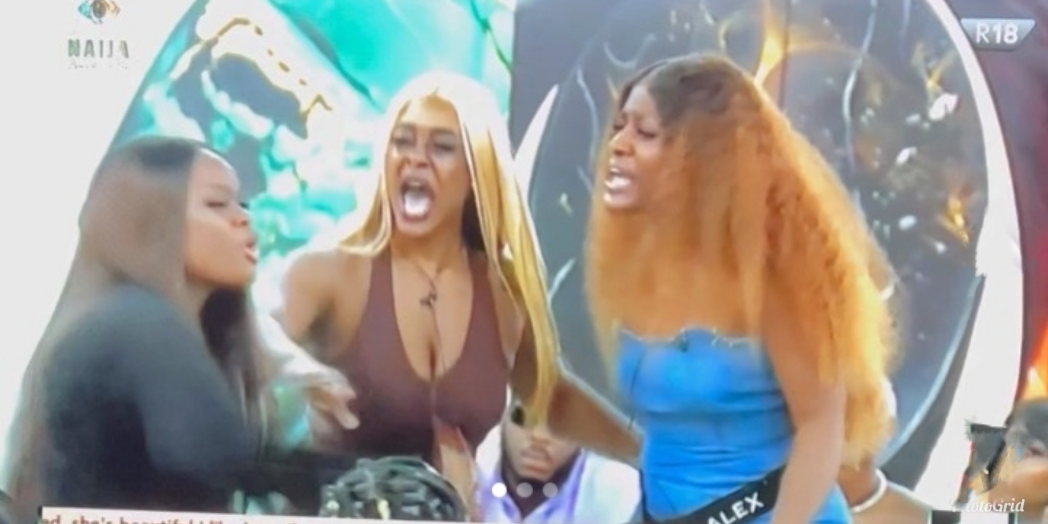 BBNajia All-stars: Alex Unusual And Ceec fight dirty over wager task