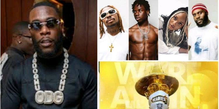 Headies 2023: Burna Boy, Asake, Rema, Others Snag Big Nominations (FULL ...