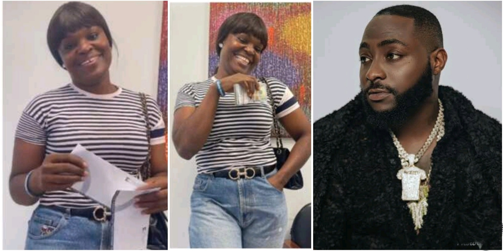 Eko Hotel staff flaunts k reward from Davido, showers more prayers on Singer