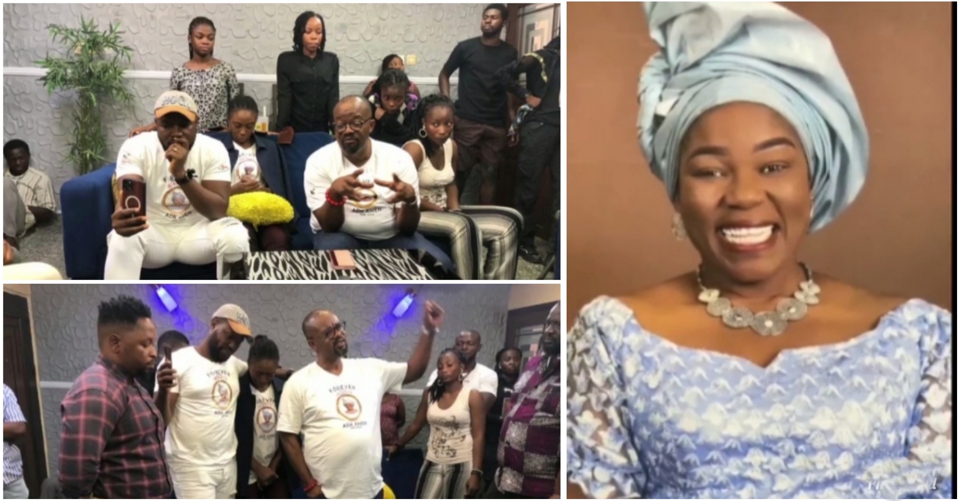 The Johnsons’ cast and crew members mark one year remembrance of Late Ada Ameh