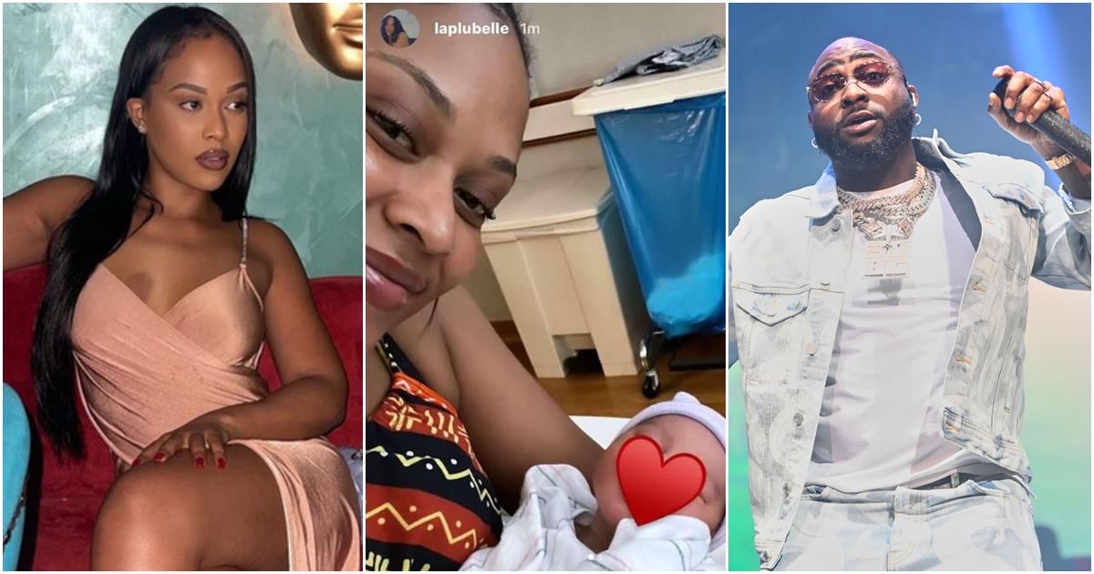 “Gistlovers go explain taya” – Nigerians drag blogger as Amanda reveals owner of baby she recently posted