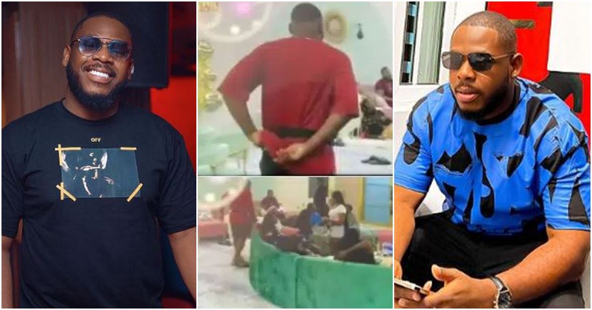 “He don forget say camera dey everywhere” – Reactions trail what Frodd was caught doing on live TV