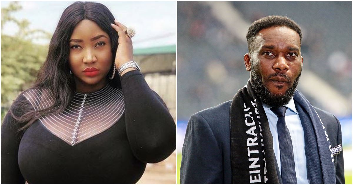 “He’s married o” – Netizens issue stern warning to Judy Austin as she expresses admiration for Jay Jay Okocha