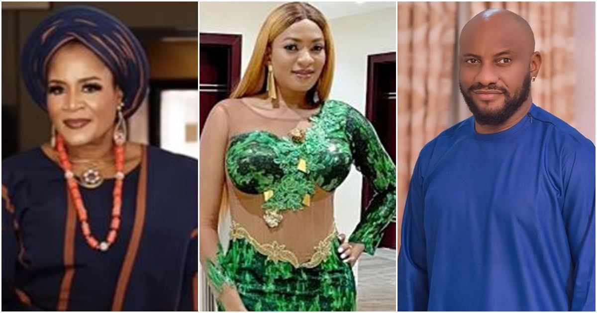 Mercy Aigbe’s husband’s 1st wife, Funsho sparks reactions over comment on May Edochie’s alleged court victory