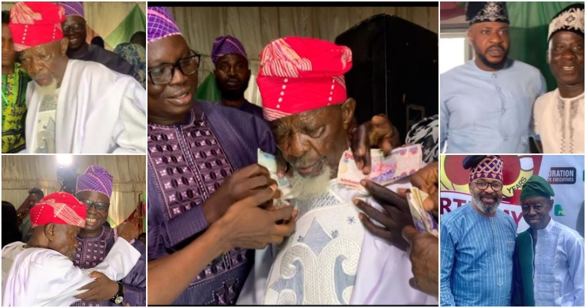 Odunlade Adekola, Tunde Kelani, others attend 100th birthday party of actor, Charles Olumo Agbako -VIDEO