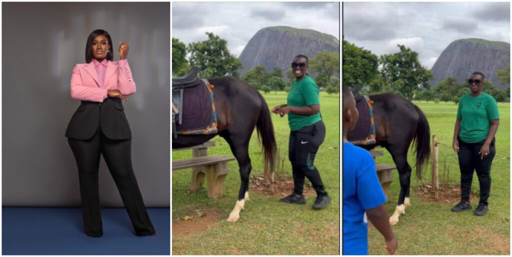 Warri Pikin Playfully Offers Son for Sale After Humorous Remark About Her Size During Family Vacation