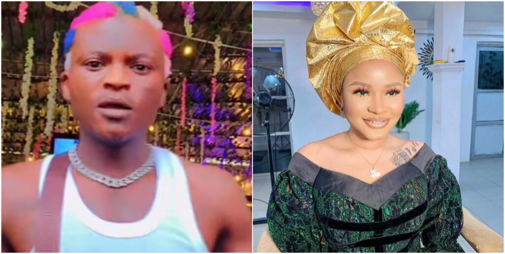 Street-hop singer Portable confirms relationship with late Alaafin of Oyo's widow, Queen Dami