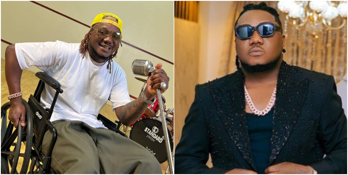 CDQ spotted on wheelchair after a life-threatening accident (Photo)