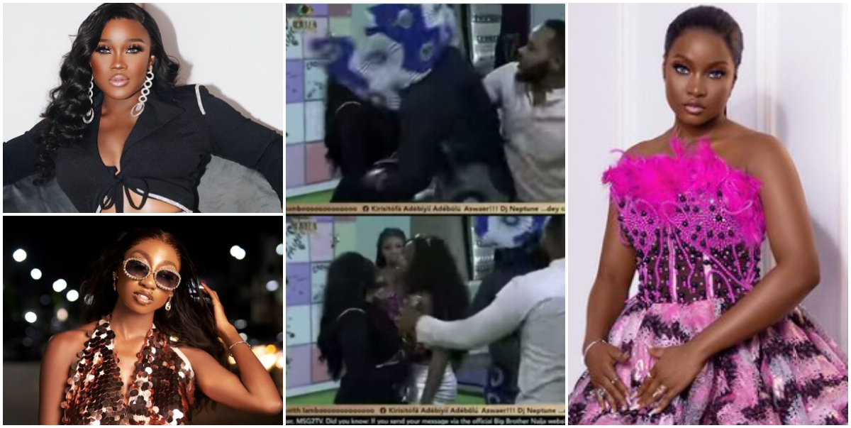 Tensions escalate as Ilebaye pulls Ceec’s hair in heated clash, shoves Doyin aside after night party [Video]