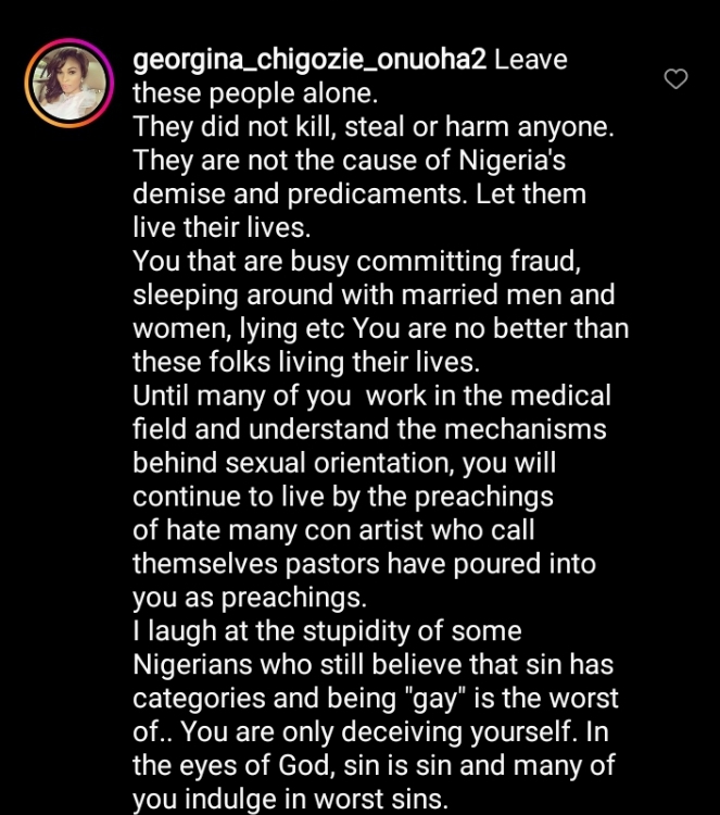 Georgina Onuoha, Sabinus, Aki, others react as Police arrest over 100 gay suspects holding wedding in Delta