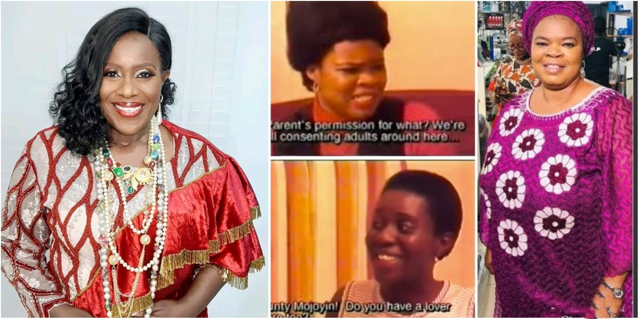 Joke Silva takes fans down the memory lane, shares throwback Yoruba tv series with Peju Ogunmola