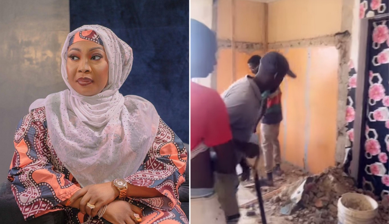 Bimpe Akintunde gives update on her damaged studio (Video)