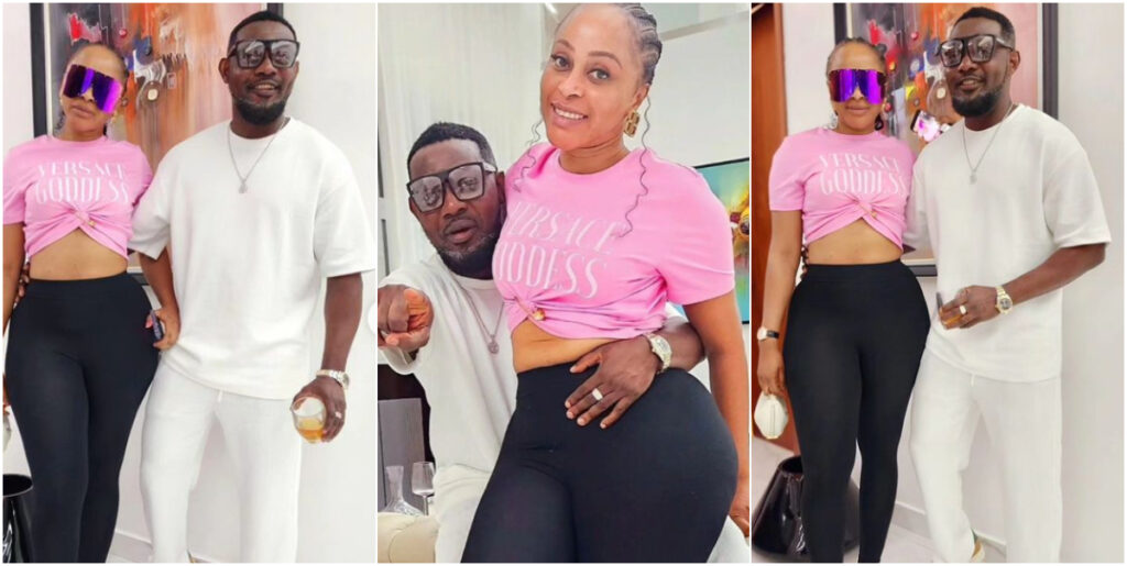 AY Makun responds to fan accusation about his wife's body enhancements