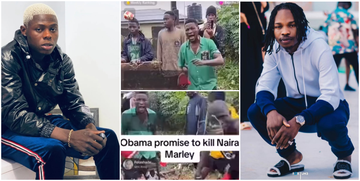 Ikorodu Area Boys threaten Naira Marley following Mohbad’s burial (Video)