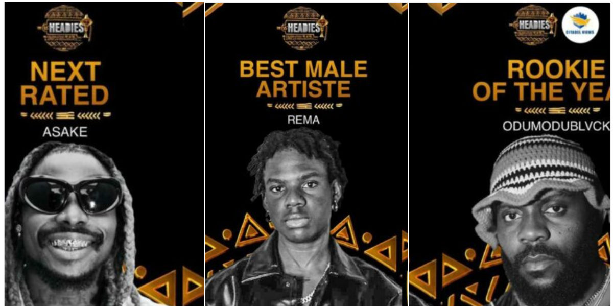 Asake bags Next Rated Award, Album of the year; See full list