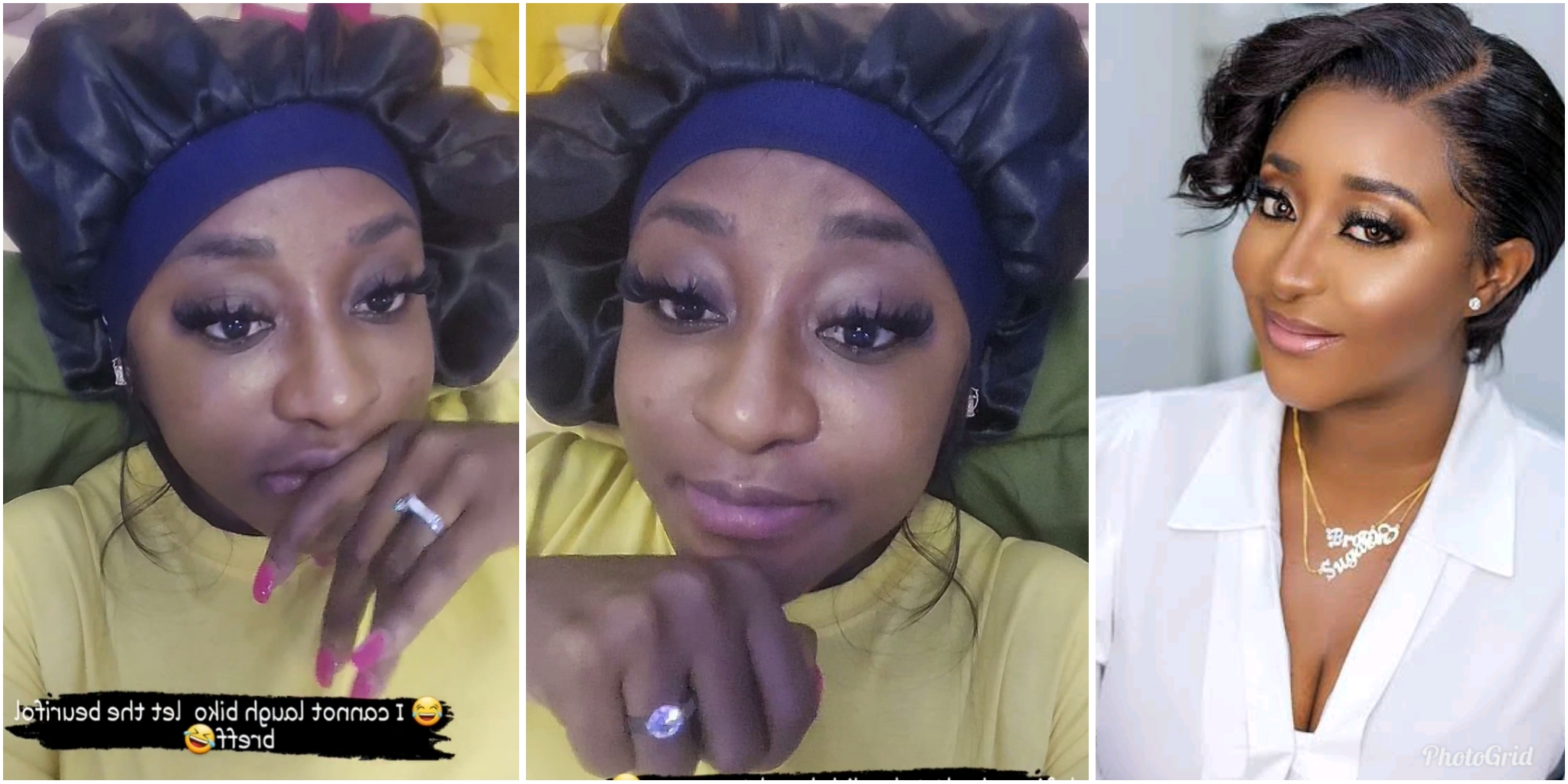 Actress Ini Edo flaunts ‘engagement’ ring in new video