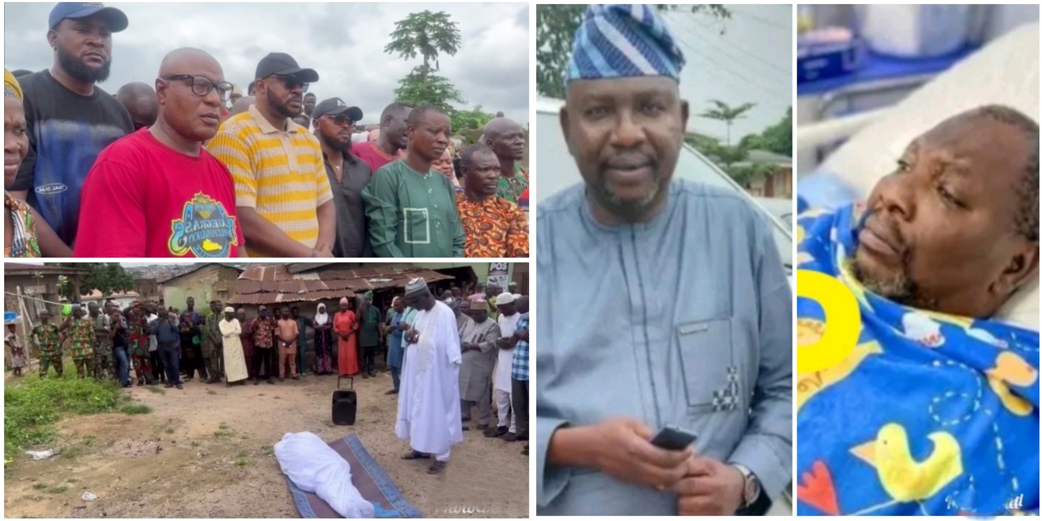 Odun Adekola, Kolawole Ajeyemi, others mourn demise of colleague Akeem Alamutu; attend his funeral