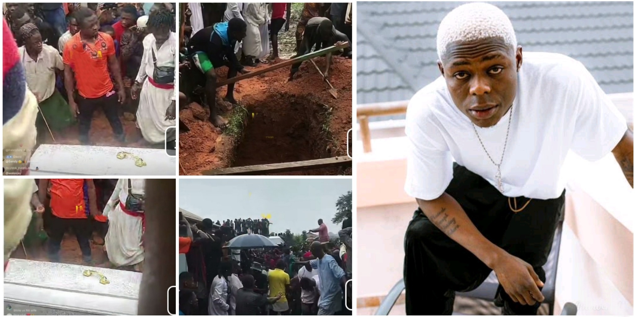 Singer Mohbad laid to rest in Ikorodu amid tears