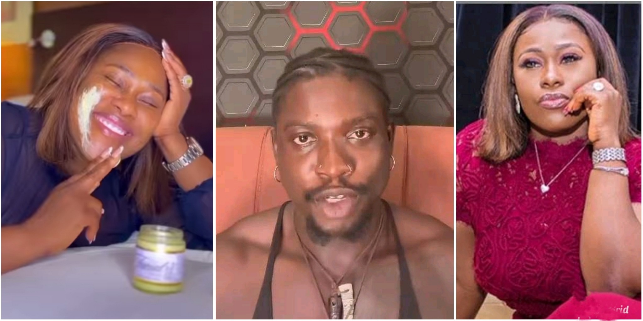 “You are a fraud” – TikToker, Verydarkman, calls out Actress Uche Jombo (VIDEO)