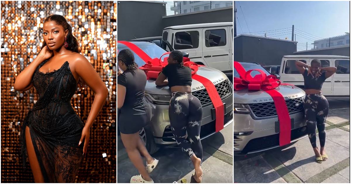 Hilda Baci gets brand-new Range Rover as birthday gift -VIDEO