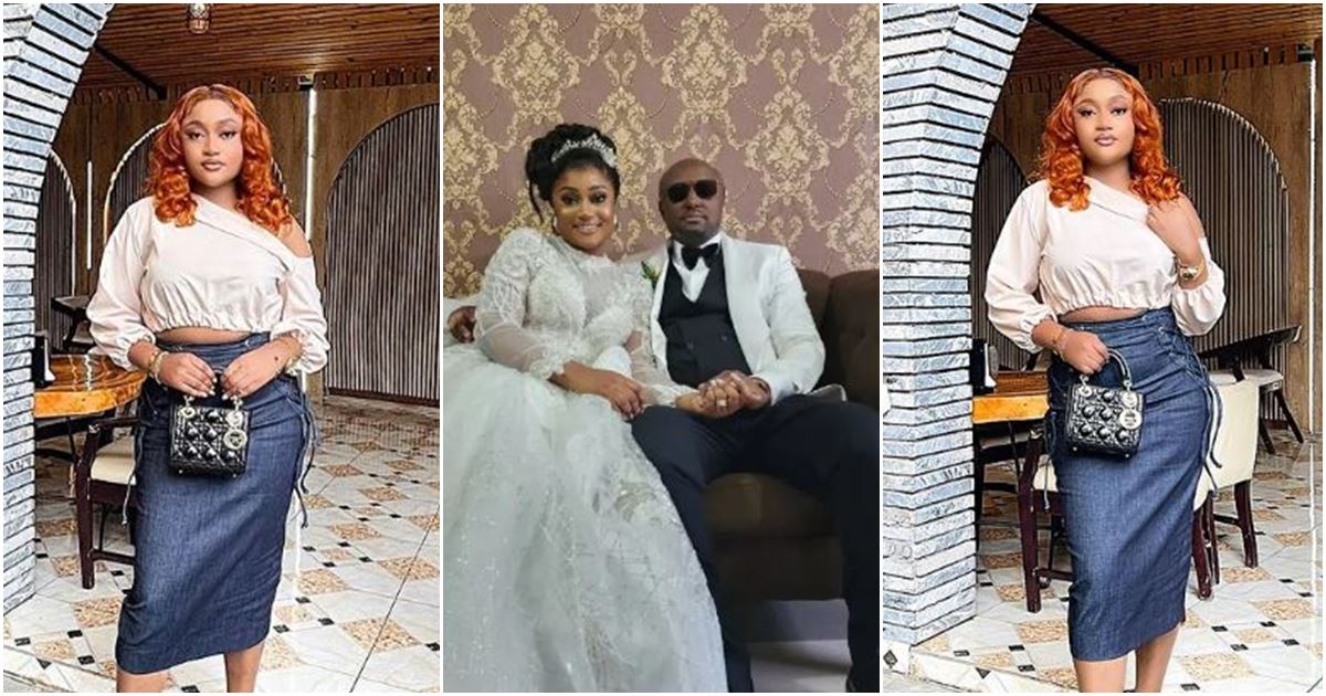 Isreal DMW’s wife, Sheila Courage gets queried over wedding ring as she dazzles in new photos