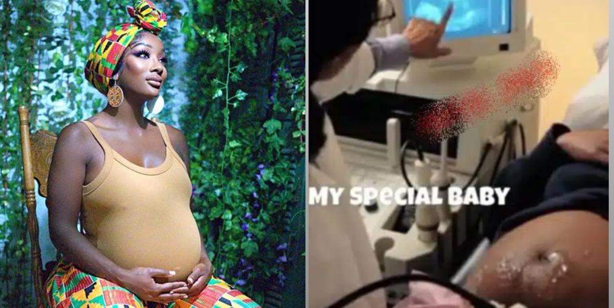 Davido’s alleged side chic, Anita Brown under fire for posting fake pregnancy scan