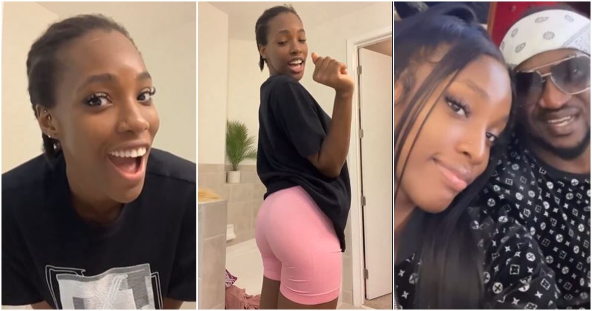 “We don’t do BBL” – Paul Okoye’s girlfriend, Ivy Ifeoma brags as she shows off banging natural body -VIDEO