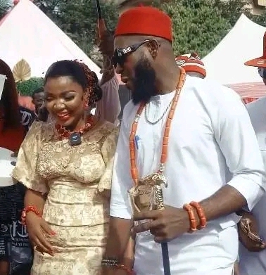 Actress Ekene Umenwa on cloud nine as she ties the knot traditionally with Filmmaker Alex Kleanson