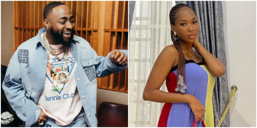 Davido acknowledges ex-BBN housemate Veeiye as she ventures into acting