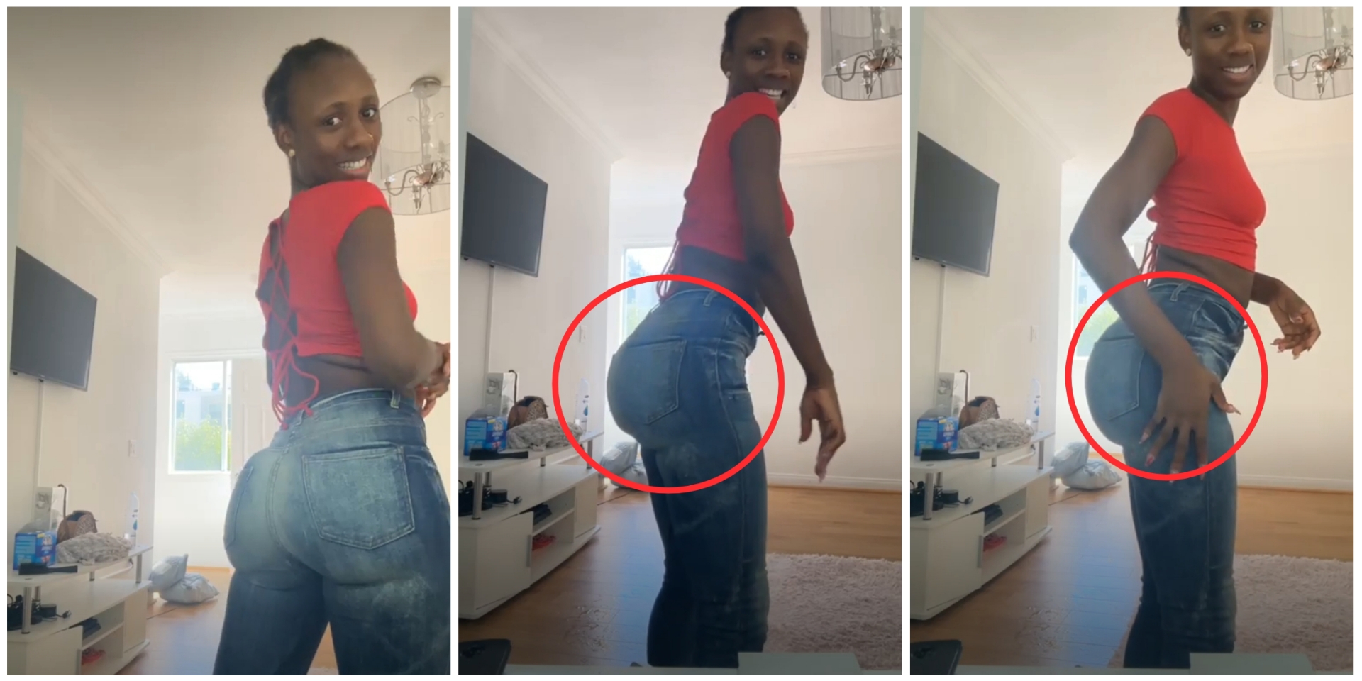 Korra Obidi raises eyebrows as she flaunts newly acquired backside -VIDEO