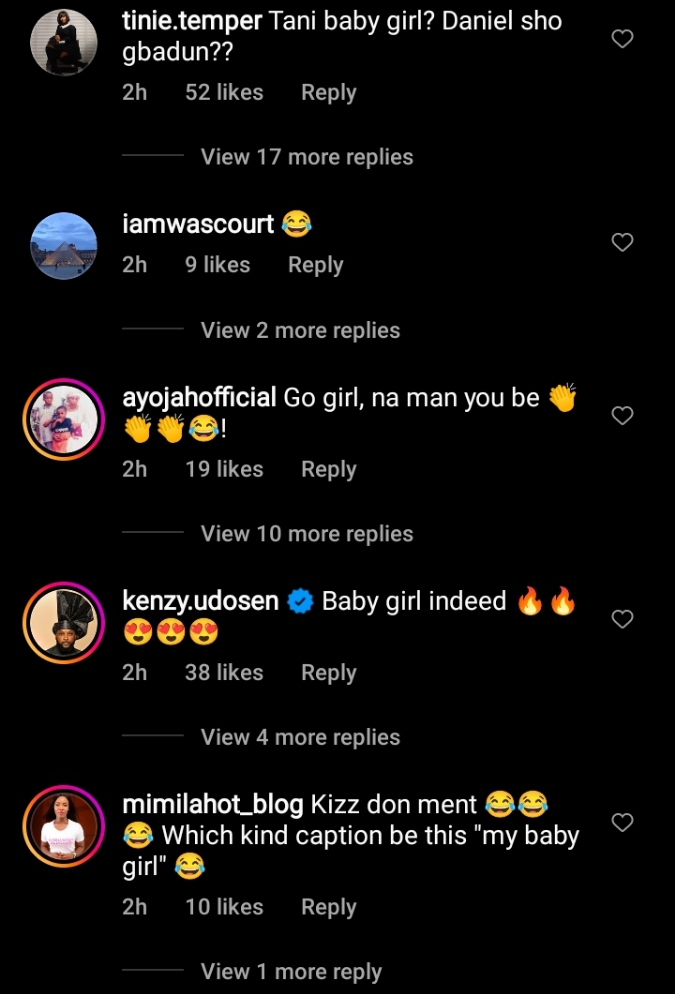 Fans express shock as Kizz Daniel cheekily refers to crossdresser, Bobrisky as his 'baby girl'